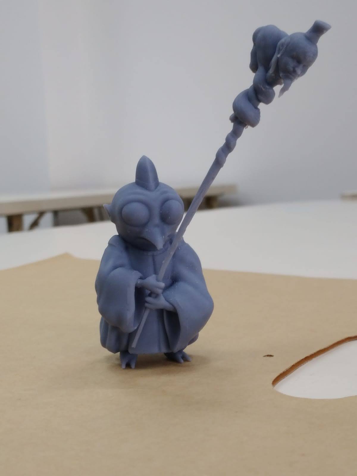 Inuyasha Jaken y báculo de dos cabezas Open3D