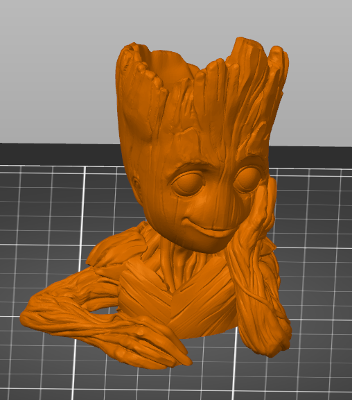 Maceta groot open3d