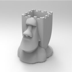 Maceta Moai