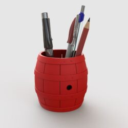 Porta lapiceros Barril